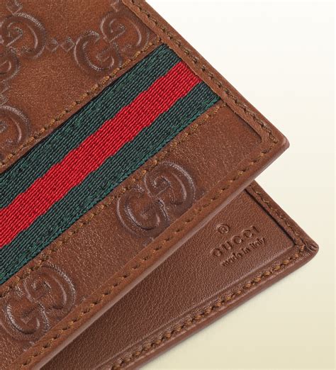 gucci male wallet|gucci men's bifold wallet.